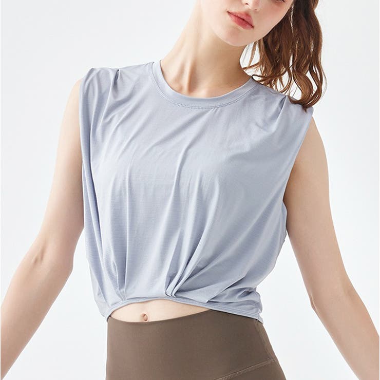 ヨガウェアタンクトップ 吸収速乾 | BACKYARD FAMILY | 詳細画像10