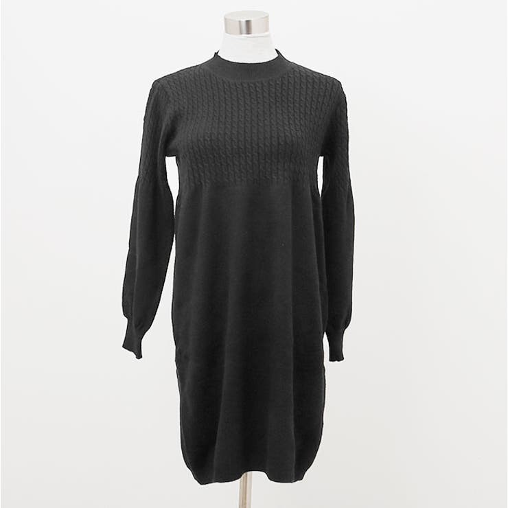 ニットワンピース 長袖 Aライン | BACKYARD FAMILY | 詳細画像7 