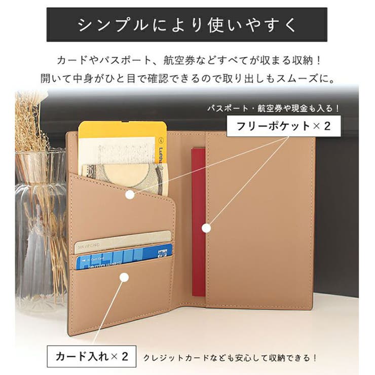 LIZDAYS スリムパスポートケース | BACKYARD FAMILY | 詳細画像6 
