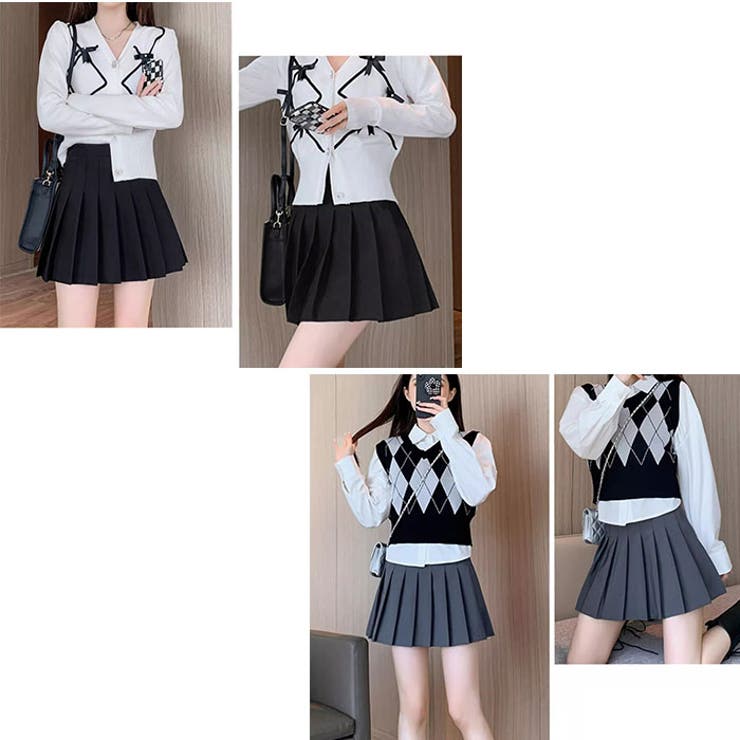 プリーツスカート レディース キュロット 美脚 | BACKYARD FAMILY | 詳細画像14 