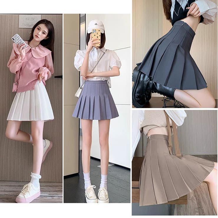 プリーツスカート レディース キュロット 美脚 | BACKYARD FAMILY | 詳細画像16 