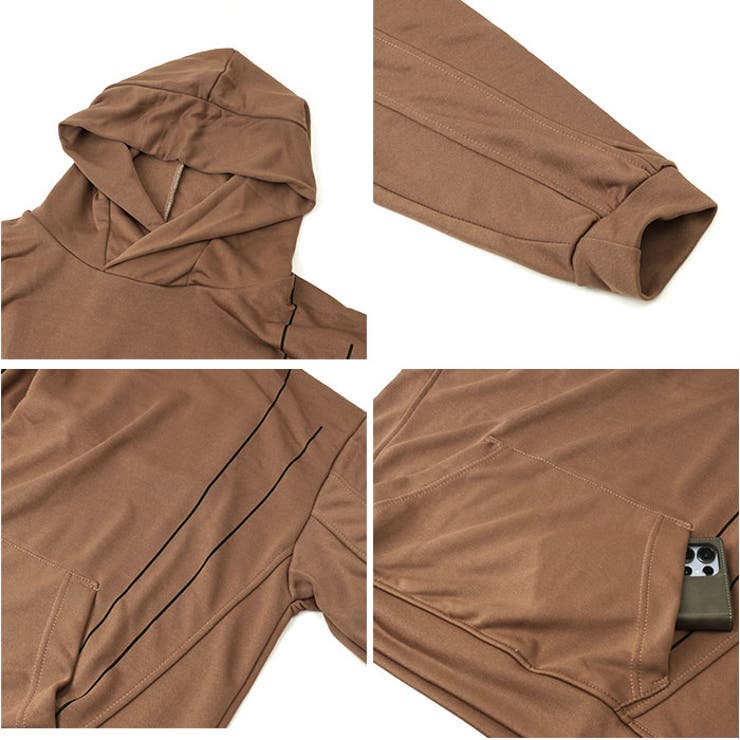 ボリュームネック パーカー 男女兼用 シンプル おしゃれ | BACKYARD FAMILY | 詳細画像10 