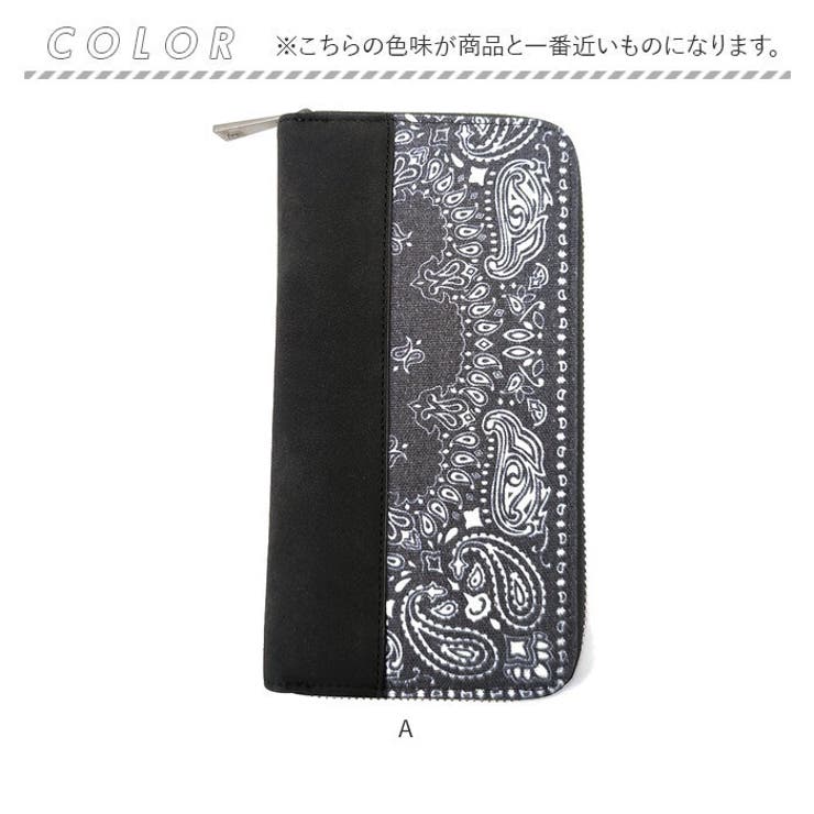 デザインジップロングウォレット | BACKYARD FAMILY | 詳細画像9 