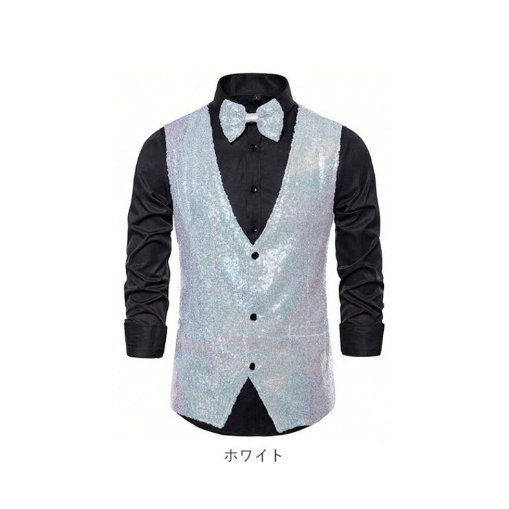 ベスト スパンコール 蝶ネクタイ2点セット | BACKYARD FAMILY | 詳細画像16 