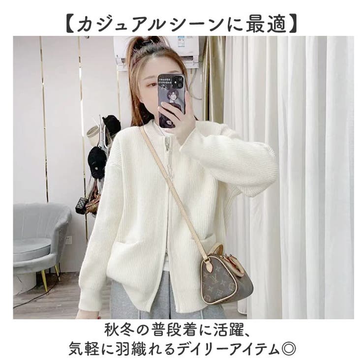 ニットカーディガン レディース | BACKYARD FAMILY | 詳細画像8 