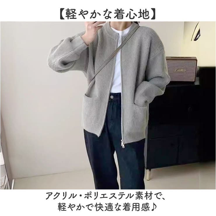 ニットカーディガン レディース | BACKYARD FAMILY | 詳細画像9 