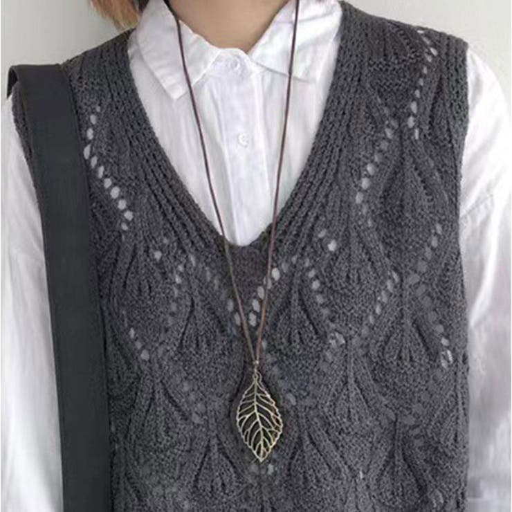 ニットベスト レディース  | BACKYARD FAMILY | 詳細画像11 