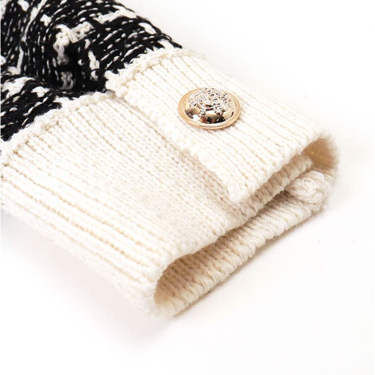 ツイードニット カーディガン | BACKYARD FAMILY | 詳細画像13 