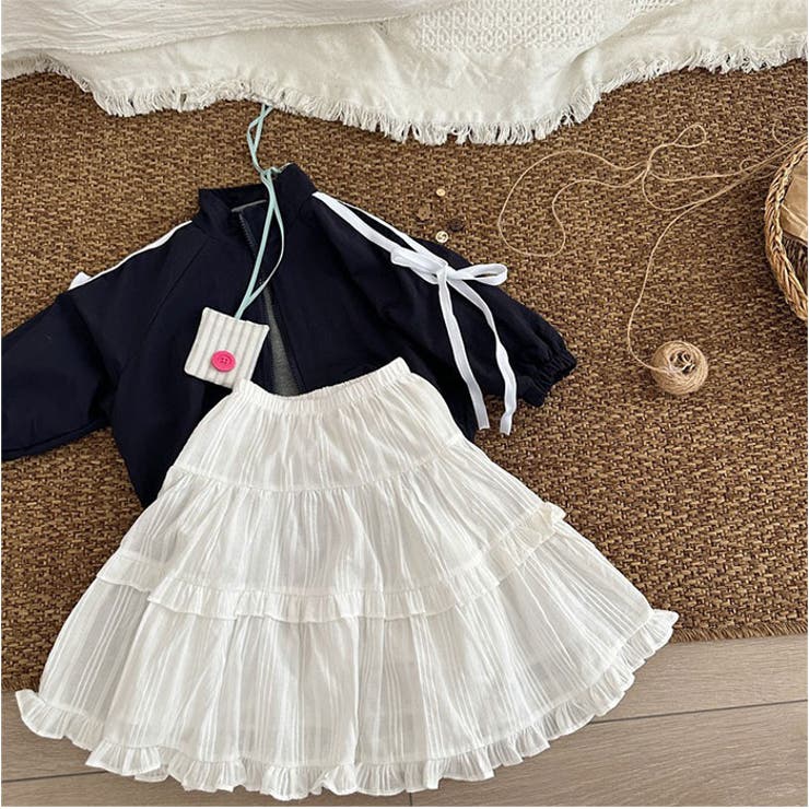 キッズ リボンジャケット 長袖 ウインドブレーカー アウター | BACKYARD FAMILY | 詳細画像9 