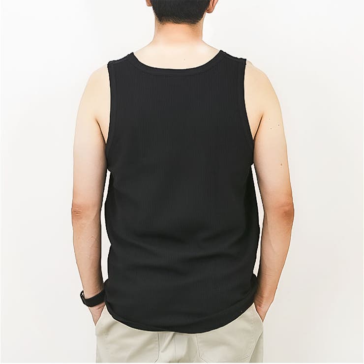 JEMORGAN CVCワッフル タンクトップ | BACKYARD FAMILY | 詳細画像3 