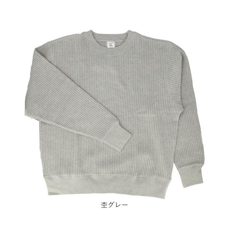 JEMORGAN ビッグワッフル BIGSIZEクルーネックL S | BACKYARD FAMILY | 詳細画像12 