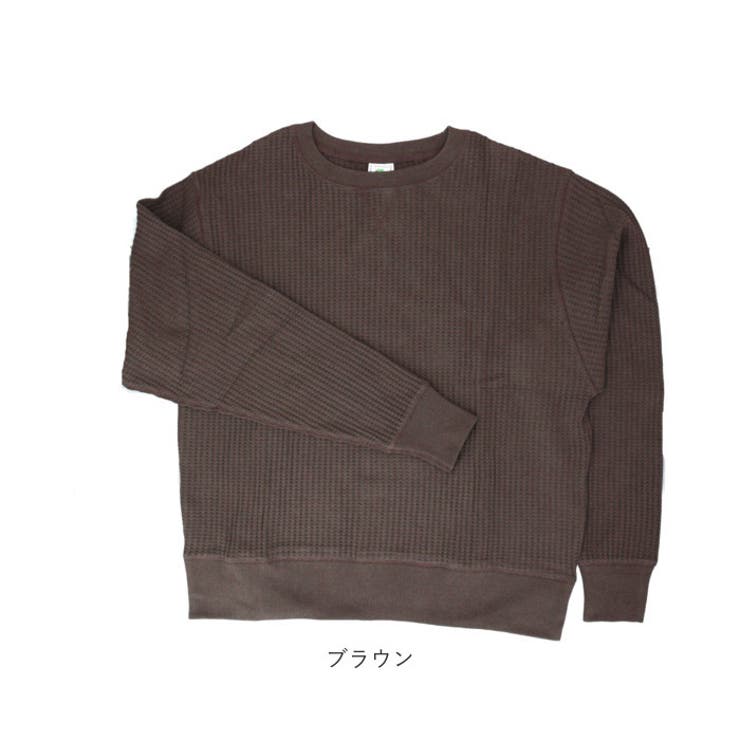 JEMORGAN ビッグワッフル BIGSIZEクルーネックL S | BACKYARD FAMILY | 詳細画像14 