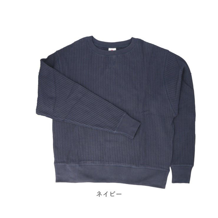 JEMORGAN ビッグワッフル BIGSIZEクルーネックL S | BACKYARD FAMILY | 詳細画像15 