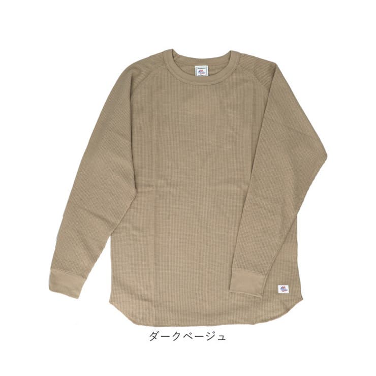 JEMORGAN CVCワッフル ラグラン裾ラウンドL S-T | BACKYARD FAMILY | 詳細画像13 