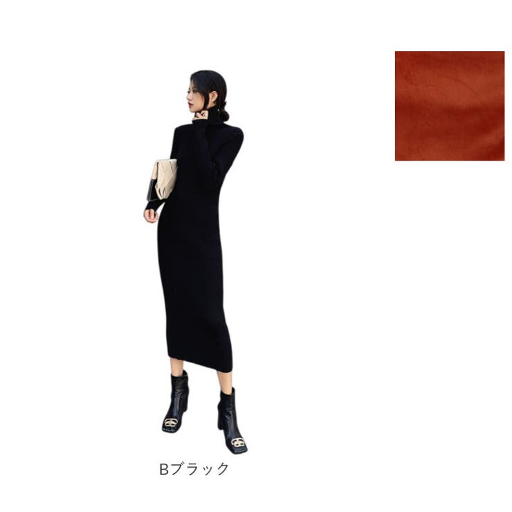 ニットワンピース タイト リブニット | BACKYARD FAMILY | 詳細画像12 