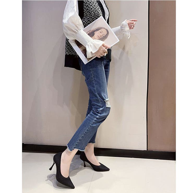 ニットパンプス シューズ  | BACKYARD FAMILY | 詳細画像5 