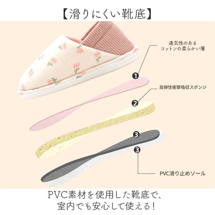 ルームシューズ 介護シューズ 室内 | BACKYARD FAMILY | 詳細画像7 