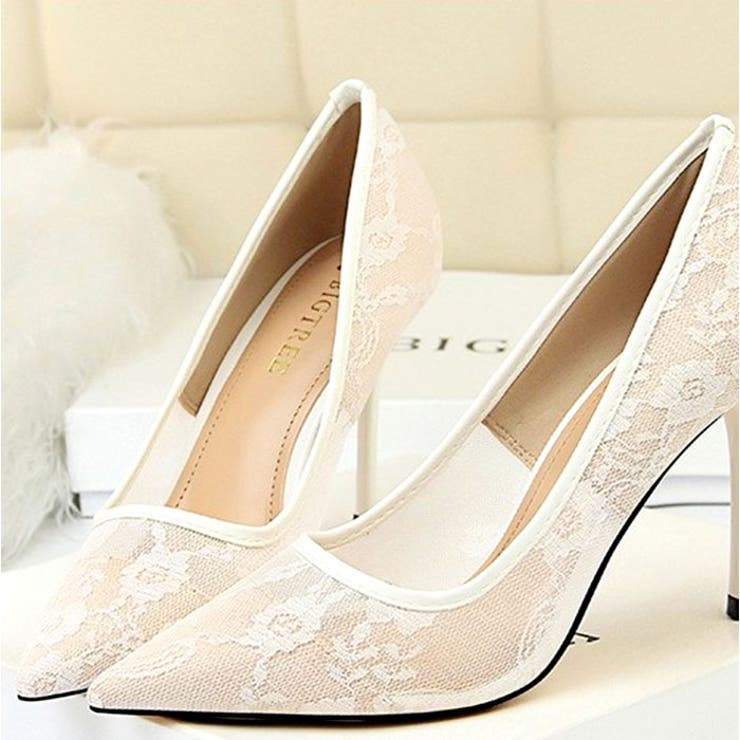 レース メッシュ パンプス | BACKYARD FAMILY | 詳細画像6 