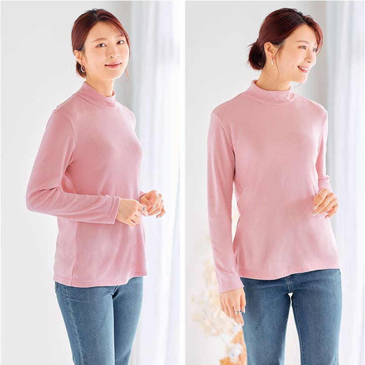 ふわっととろけるハイネックシャツ | BACKYARD FAMILY | 詳細画像4 