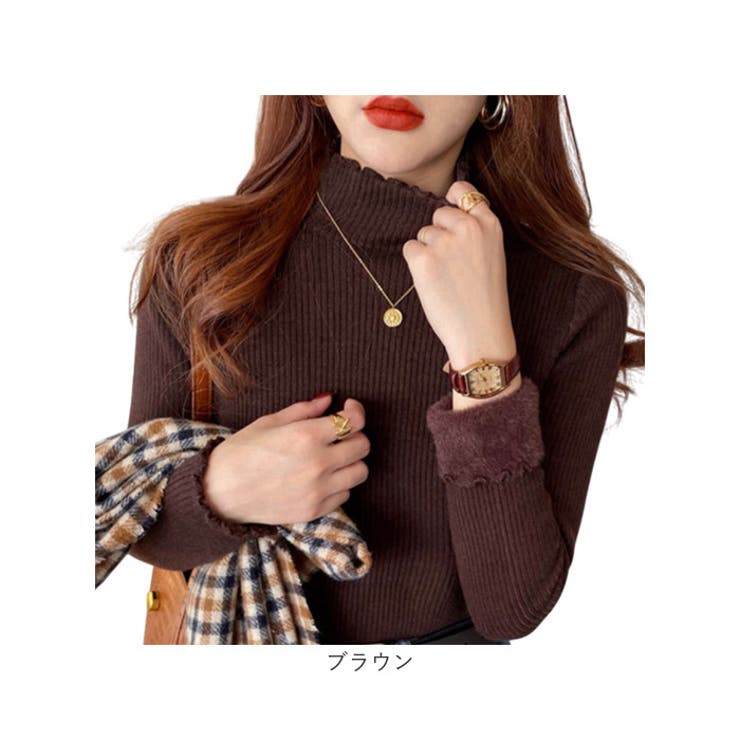 あったか裏起毛 ハイネック | BACKYARD FAMILY | 詳細画像13 