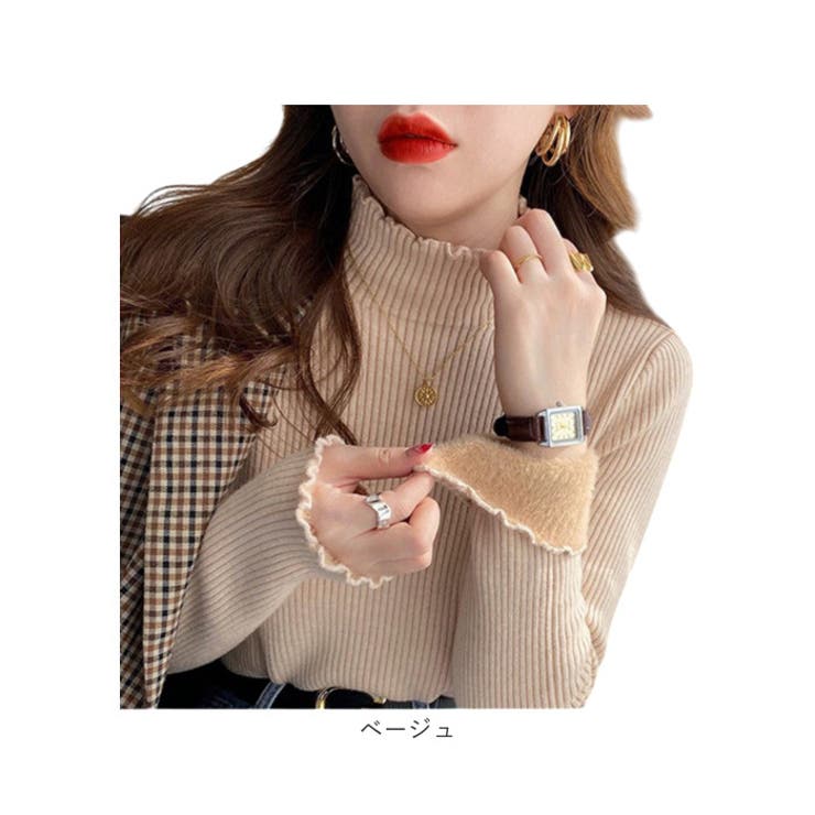 あったか裏起毛 ハイネック | BACKYARD FAMILY | 詳細画像14 