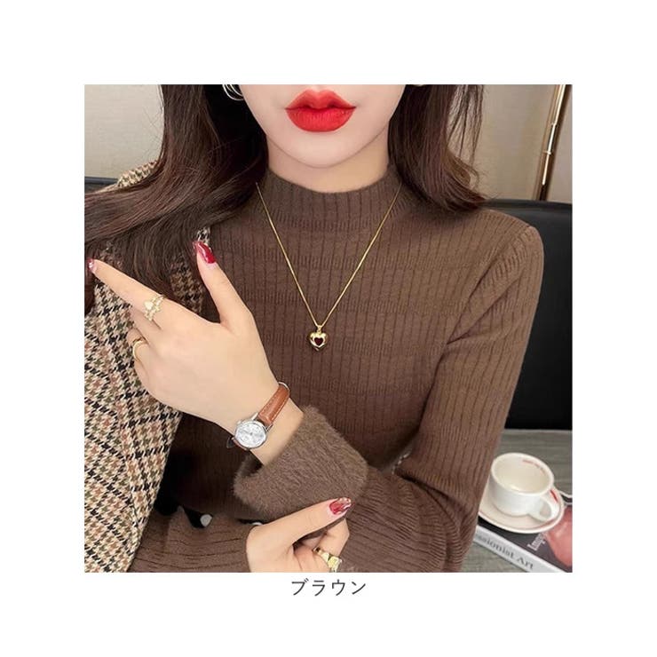 あったか裏起毛 ハイネック | BACKYARD FAMILY | 詳細画像13 