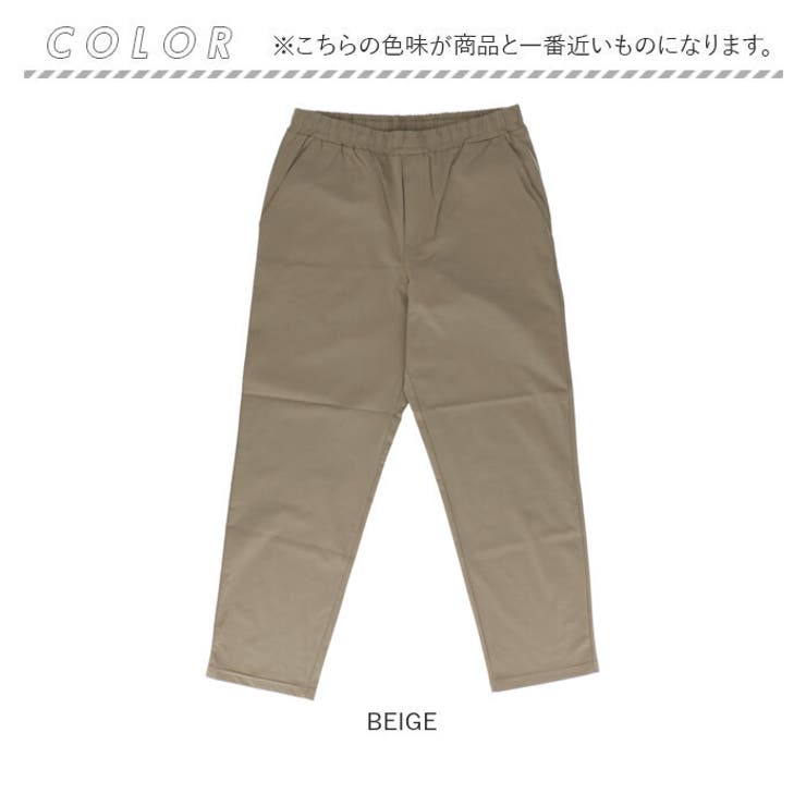 PEC ストレッチ天竺 前開きイージーパンツ | BACKYARD FAMILY | 詳細画像14 