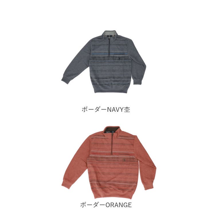 SANTA BARBARA 裏起毛ハーフジップトレーナー | BACKYARD FAMILY | 詳細画像13 
