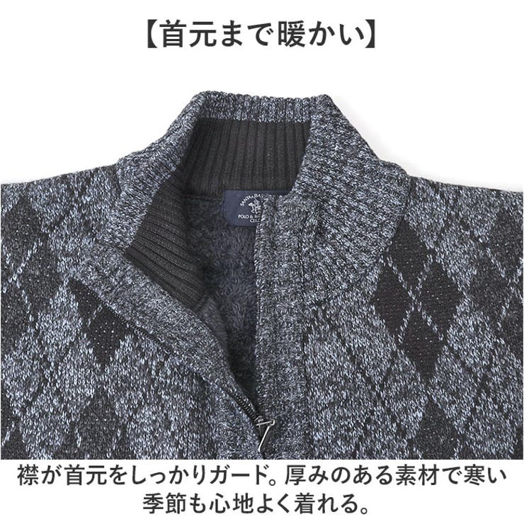 SANTA BARBARA 裏ボアニットジャケット | BACKYARD FAMILY | 詳細画像4 