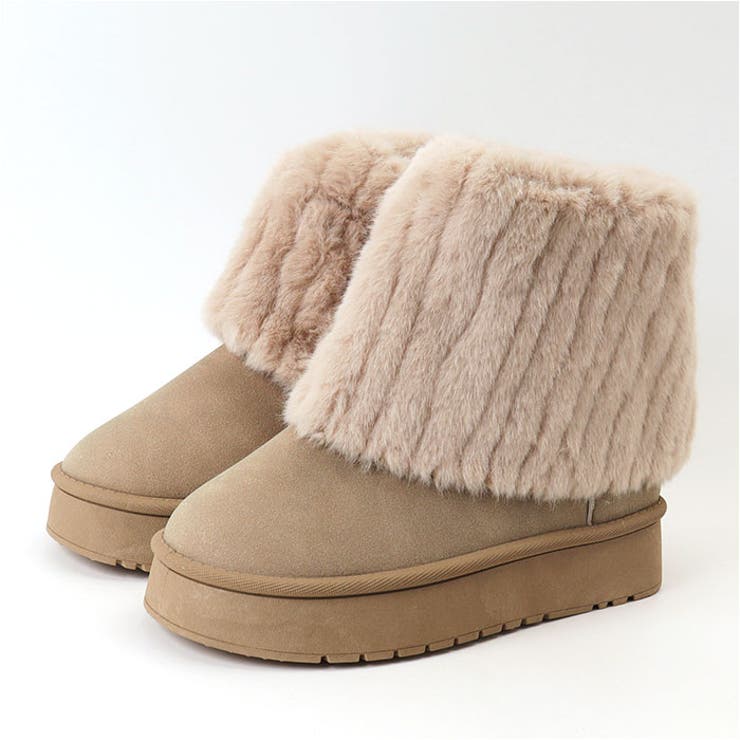 ふわっと暖かいムートンブーツ シューズ | BACKYARD FAMILY | 詳細画像9 