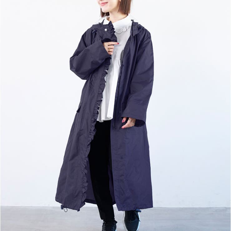 Saaya Mizuno pink trick レインウエア ロングタイプ | BACKYARD FAMILY | 詳細画像4 