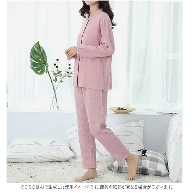 ダブルガーゼ パジャマ レディース 綿100% | BACKYARD FAMILY | 詳細画像7 