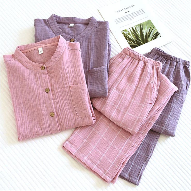 ダブルガーゼ パジャマ レディース 綿100% | BACKYARD FAMILY | 詳細画像9 