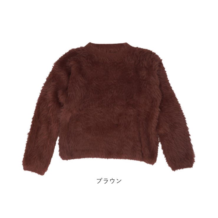 シャギーニット トップス ふわふわ | BACKYARD FAMILY | 詳細画像12 