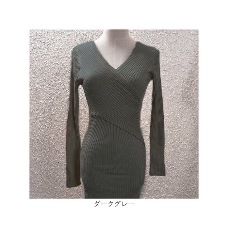 ニットワンピース タイト リブ | BACKYARD FAMILY | 詳細画像17 