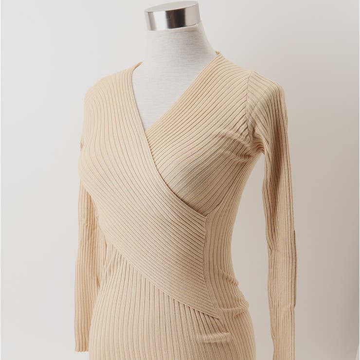 ニットワンピース タイト リブ | BACKYARD FAMILY | 詳細画像7 