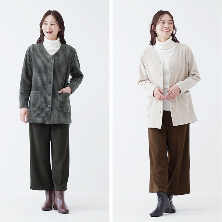 ゆったり暖か裏シャギーワイドパンツ | BACKYARD FAMILY | 詳細画像10 