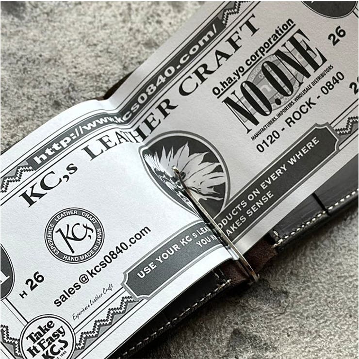 KC.s マネークリップ クリップオン タイプ1 フリーカット | BACKYARD FAMILY | 詳細画像7 