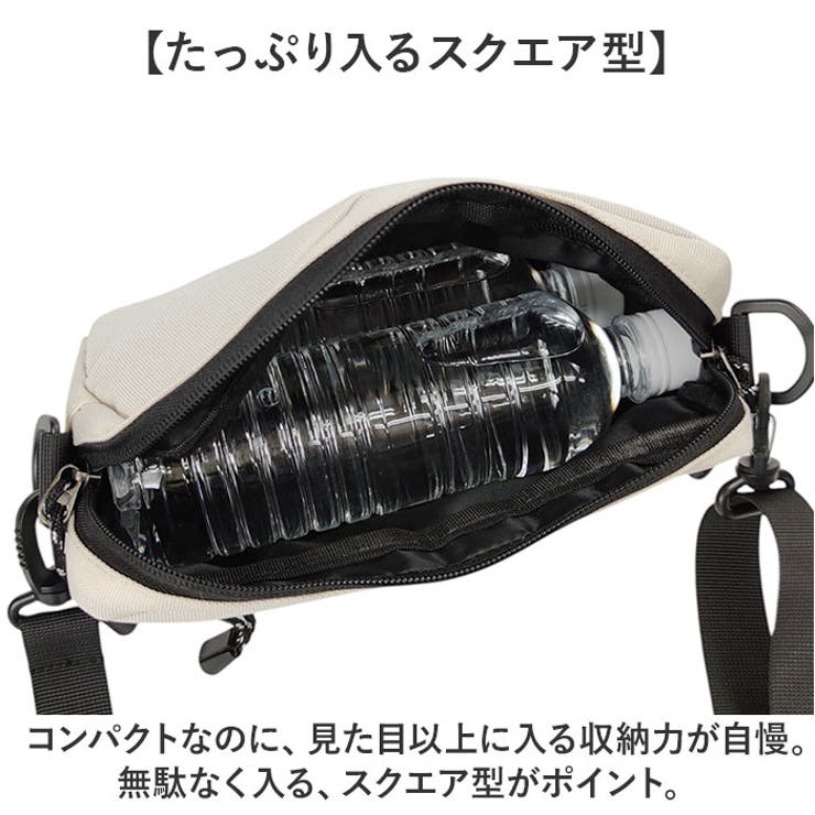 ナイロンスクエアショルダーバッグ[品番：BCYW0039792]｜BACKYARD