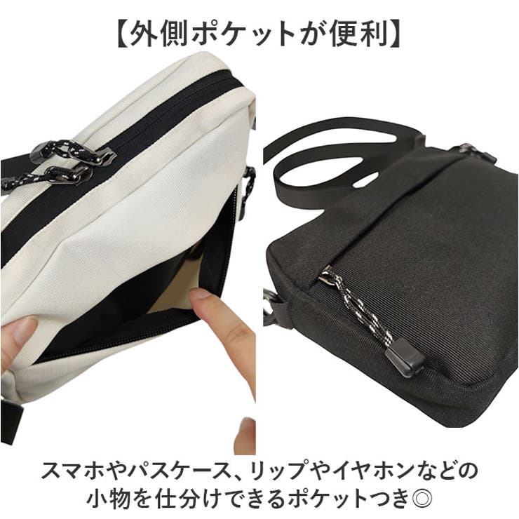 ナイロンスクエアショルダーバッグ[品番：BCYW0039792]｜BACKYARD