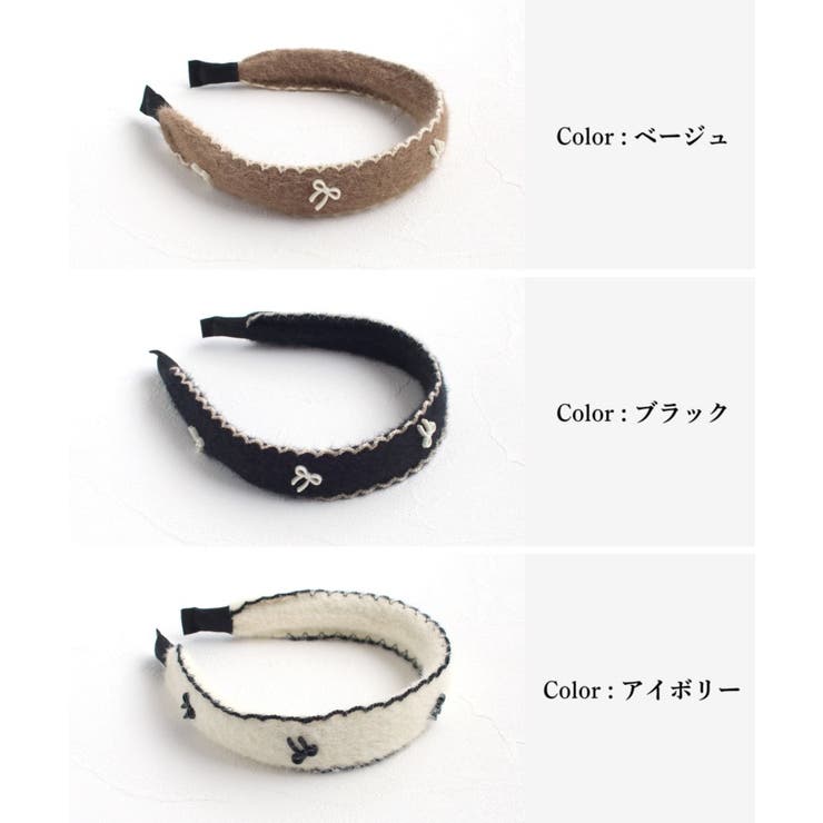 Rora ロリス リボン カチューシャ | BACKYARD FAMILY | 詳細画像12 