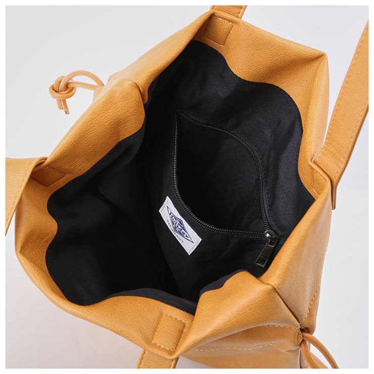 エコレザー 巾着トート[品番：BCYW0007764]｜BACKYARD FAMILY（バック