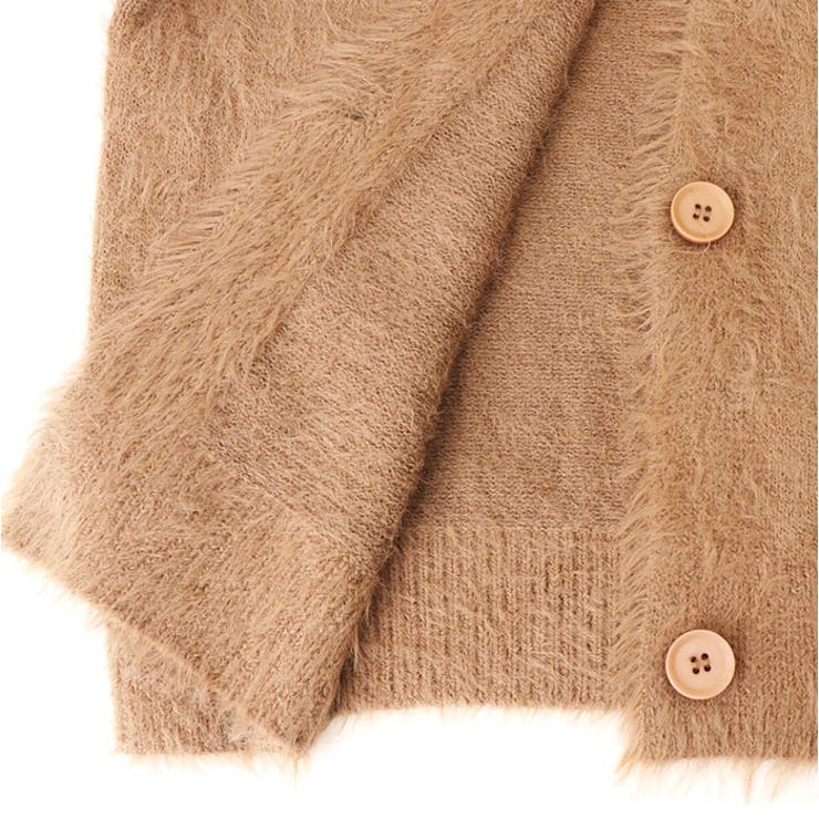 ニットカーディガン 毛足長い 暖かい | BACKYARD FAMILY | 詳細画像7 