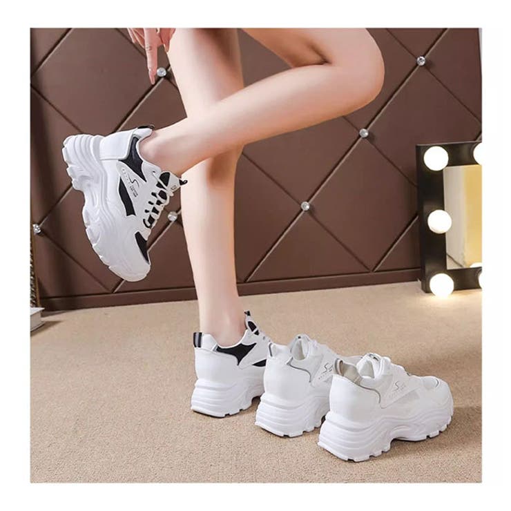 厚底スニーカー 5cm＋インヒール3cm | BACKYARD FAMILY | 詳細画像9 