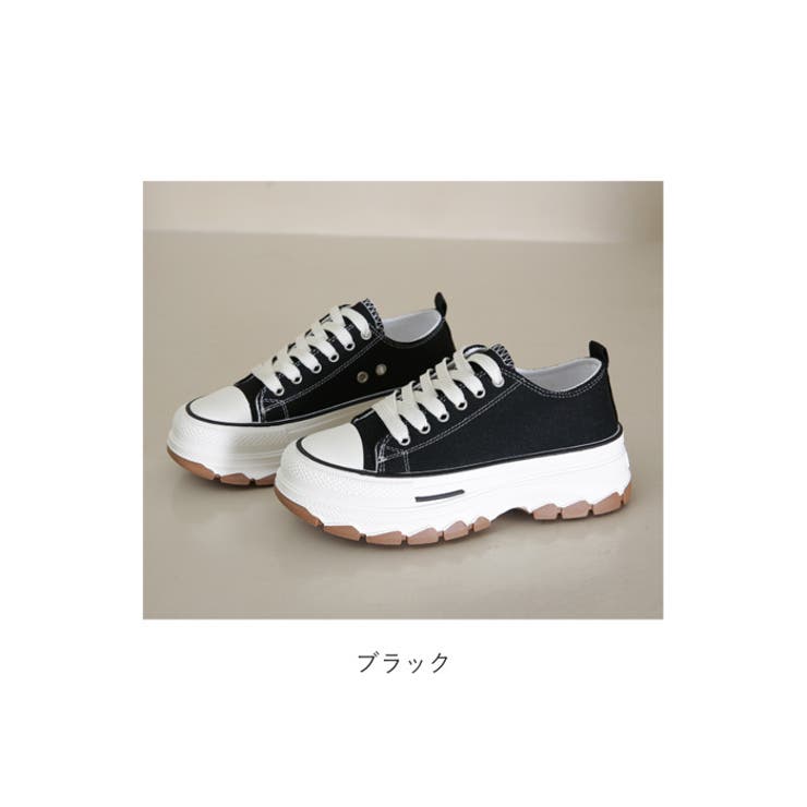 厚底スニーカー キャンバスシューズ カジュアル | BACKYARD FAMILY | 詳細画像16 