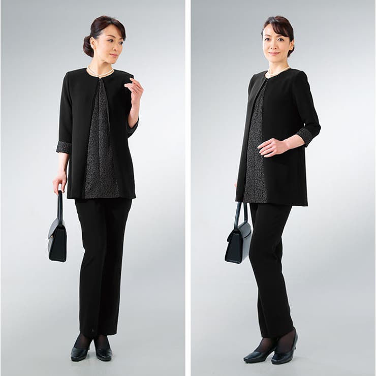 ecla T style BLACKフォーマルパンツ | BACKYARD FAMILY | 詳細画像11 