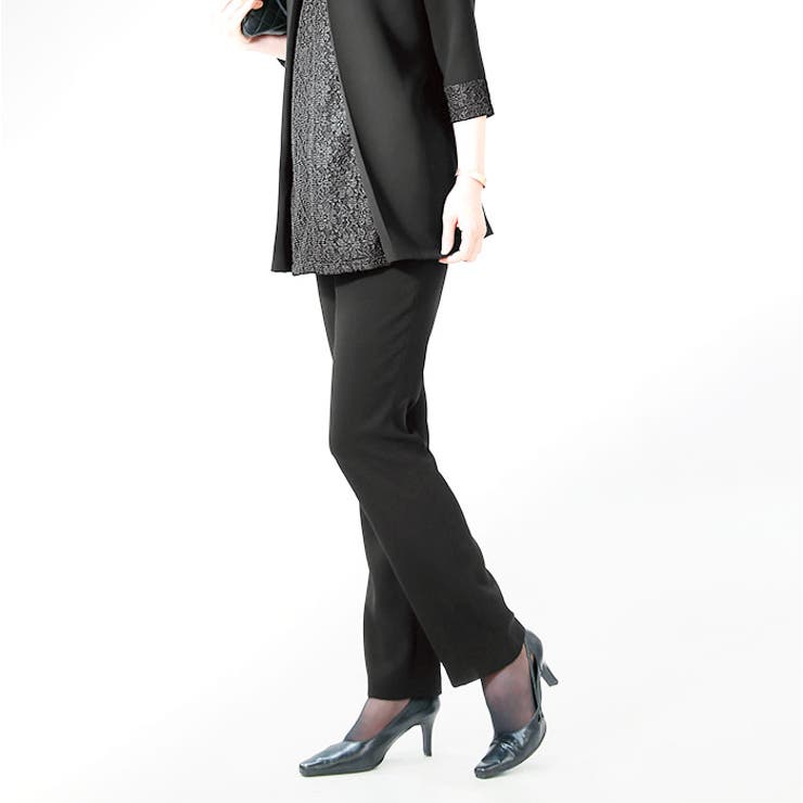 ecla T style BLACKフォーマルパンツ | BACKYARD FAMILY | 詳細画像9 