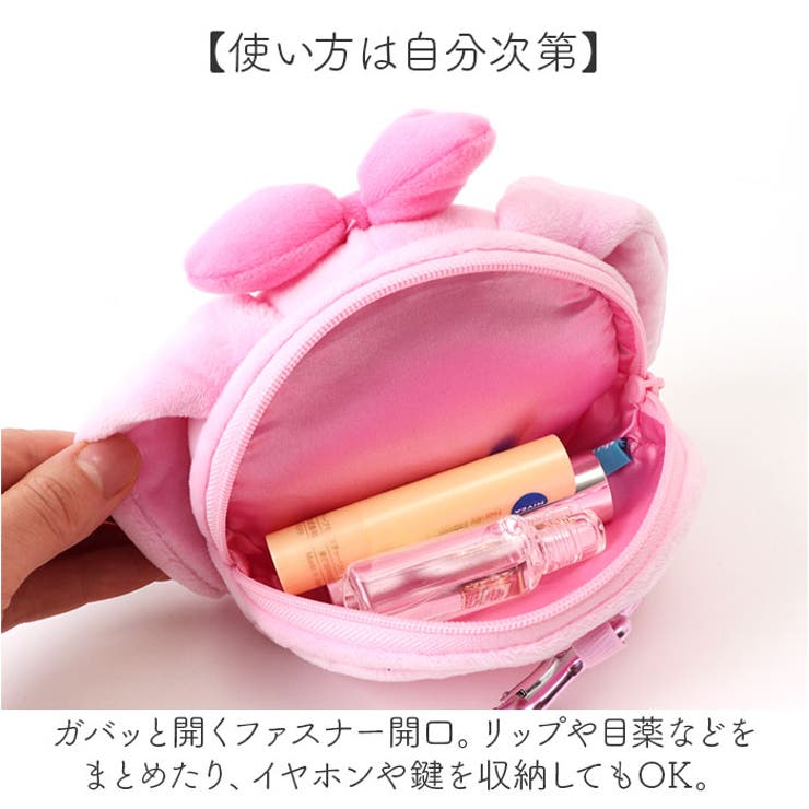 カラビナ付きフェイスポーチ | BACKYARD FAMILY | 詳細画像3 