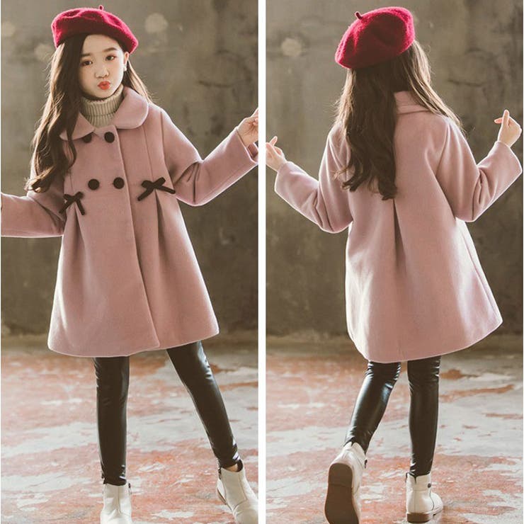 コート アウター オーバーコート 女の子 リボン | BACKYARD FAMILY | 詳細画像4 