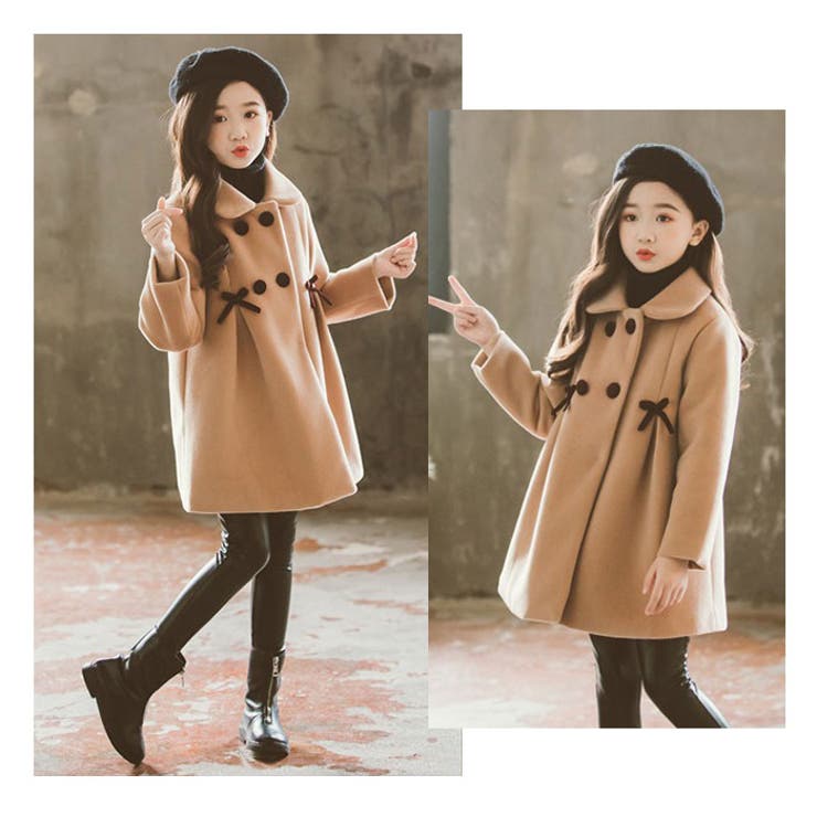 コート アウター オーバーコート 女の子 リボン | BACKYARD FAMILY | 詳細画像9 